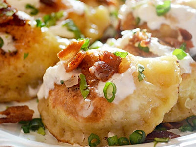 Perogies Bacon & Cheddar