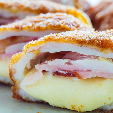 Ham & Cheese Stuffed Chicken